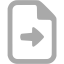 dark gray send file icon