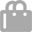 dark gray shopping bag 2 icon