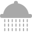 dark gray shower 6 icon