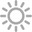 dark gray sun icon