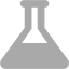 dark gray test tube 5 icon