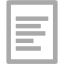 dark gray text file icon