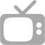 dark gray tv icon