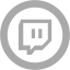 dark gray twitch tv 2 icon