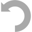 dark gray undo 2 icon