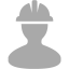 dark gray worker icon