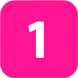 pink number 1