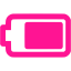 deep pink 75 percent icon