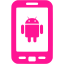 deep pink android icon
