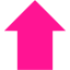 deep pink arrow 125 icon