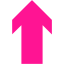 deep pink arrow 139 icon