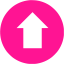 deep pink arrow 147 icon