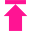 deep pink arrow 169 icon