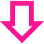 deep pink arrow 198 icon