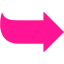 deep pink arrow 53 icon