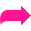 deep pink arrow 56 icon