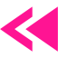 deep pink arrow 73 icon