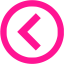 deep pink arrow 92 icon