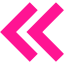 deep pink arrow 96 icon