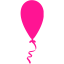 deep pink balloon 5 icon