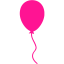 deep pink balloon 6 icon