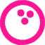 deep pink bowling ball 2 icon