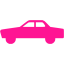 deep pink car 2 icon