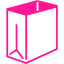 deep pink cart 12 icon