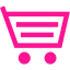 deep pink cart 27 icon