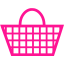 deep pink cart 38 icon