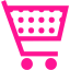 deep pink cart 53 icon