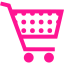 deep pink cart 72 icon