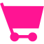 deep pink cart 8 icon