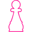 deep pink chess 46 icon