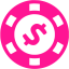 deep pink chip icon