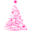 deep pink christmas 17 icon