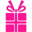 deep pink christmas 20 icon