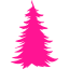 deep pink christmas 53 icon