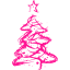 deep pink christmas 56 icon