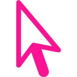 Deep pink cursor 2 icon - Free deep pink cursor icons