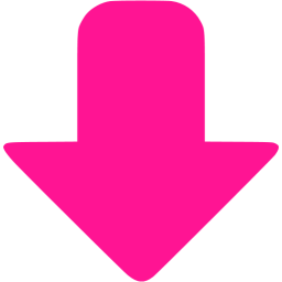 Deep pink down icon - Free deep pink arrow icons