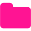 deep pink folder 7 icon