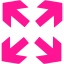 deep pink fullscreen 11 icon