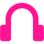 deep pink headphones 6 icon