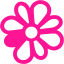 deep pink icq 6 icon