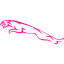 deep pink jaguar icon