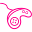 deep pink joystick 4 icon