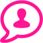 deep pink my topic icon