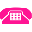 deep pink phone 37 icon