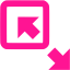 deep pink resize 6 icon